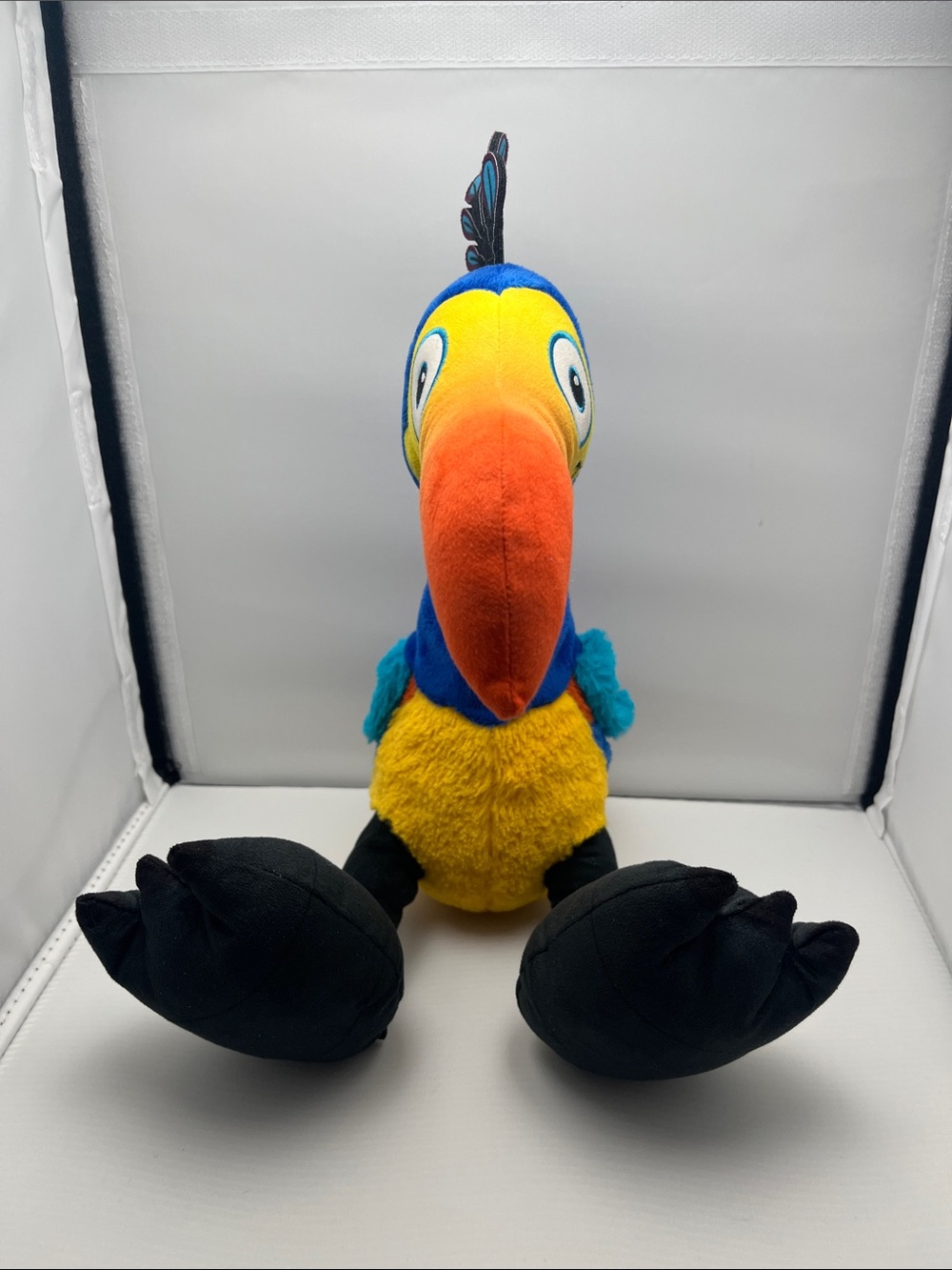 Disney Store Pixar Up Kevin the Snipe Big Feet Plush Stuffed Animal 12" - Picture 2 of 7